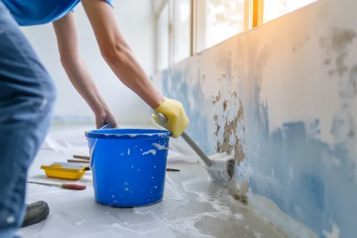 Négliger le nettoyage des surfaces compromet la préparation mur peinture et la durabilité du résultat final.